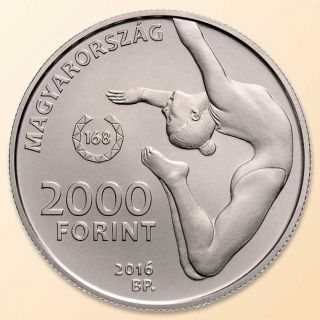 Hungary 2000 Forint 2016 Xxxi.  Summer Olympic Games Rio Sports