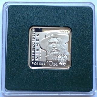 2009 Poland 10 Zl Czeslaw Niemen Silver Proof Coin