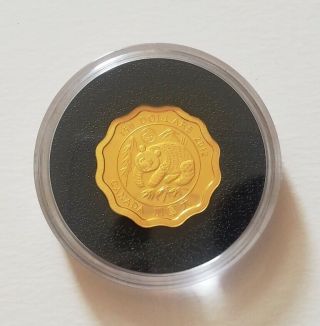 CANADA 2012 BLESSINGS OF GOOD FORTUNE GIANT PANDA $150 PURE GOLD COIN PROOF 9