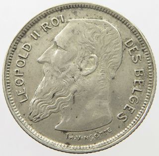 Belgium 2 Francs 1909 Rq 285
