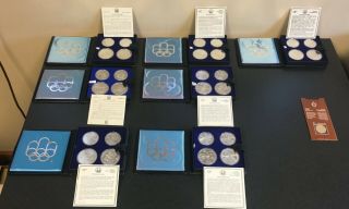 1976 Canadian Olympic Coin Complete Set