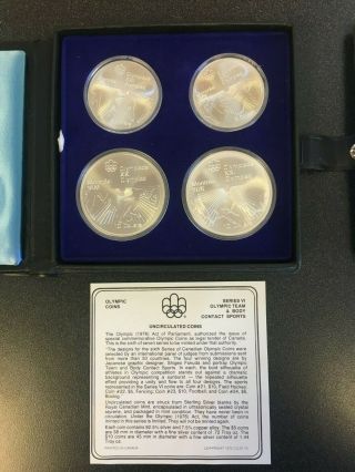 1976 Canadian Olympic Coin Complete Set 7