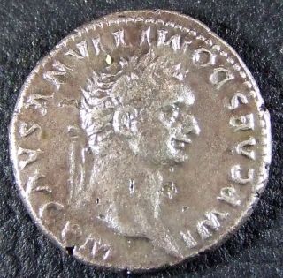 Domitian,  Ar Denarius,  Rome 81 Ad.  Ruthless Autocratic Tyrant,  Died By Murder