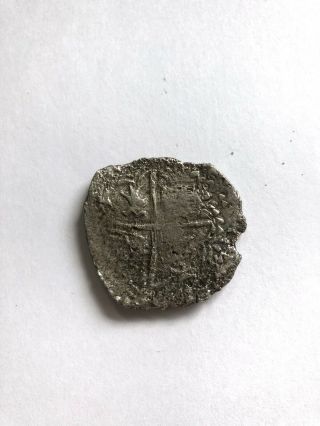 1622 Atocha Shipwreck Mel Fisher 8 Reale Silver Coin,  Grade 3,  21.  8 grams 5