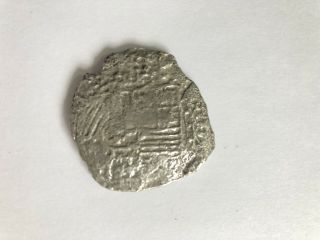 1622 Atocha Shipwreck Mel Fisher 8 Reale Silver Coin,  Grade 3,  21.  8 grams 7