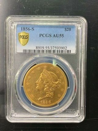 Pcgs Gold 1856 S Liberty Head $20 Retail: $3250