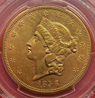 PCGS GOLD 1856 S LIBERTY HEAD $20 RETAIL: $3250 3