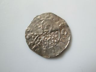 Netherlands 11 Century Silver Denar,  Groningen,  B.  Bernold 1040 - 54 Dbg.  558