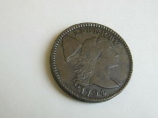 1794 Large Cent Sheldon S - 69.  Very Fine - Extra Fine.  Ex - Burton Doling.