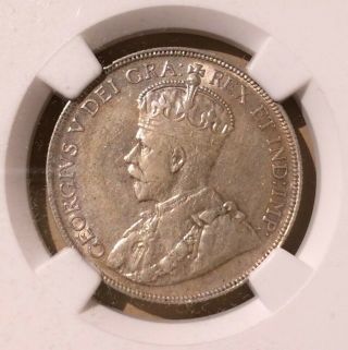 1929 Canada 50 Cents Ngc Xf 40 - Fifty Cents - Silver