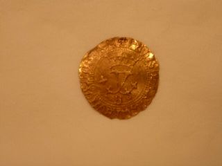 Unknown medieval European Gold Coin possibly French or Spanish 2
