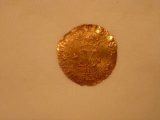 Unknown medieval European Gold Coin possibly French or Spanish 7