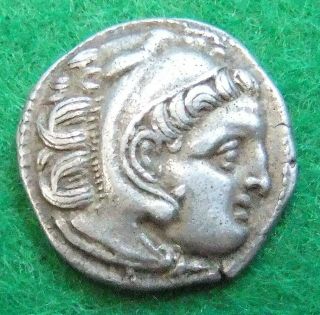 Kingdom Of Macedon Posthumous Alexander Iii Ar Drachm 310 - 301 Bc Kolophon