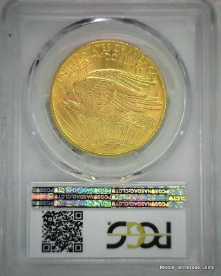 PCGS MS64 1914 - D Saint Gaudens Double Eagle Gold Coin 4