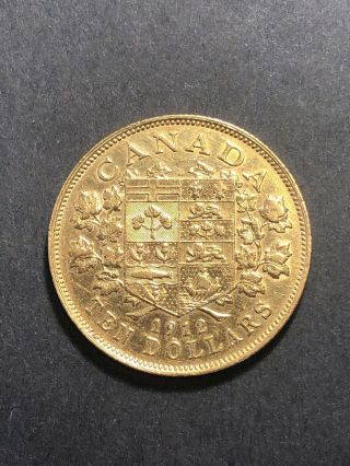 1912 Canada $10 Dollars Gold Coin 2