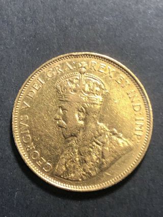 1912 Canada $10 Dollars Gold Coin 4