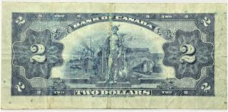 1935 Bank of Canada $2 BC - 3 