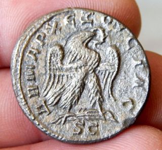 309 - Indalo - Herennius Etruscus As Caesar - Bi Tetradrachm Of Antioch,  250 - 251 Ad