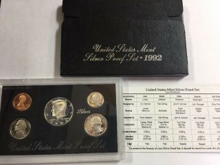United States Silver Proof Set “1992”