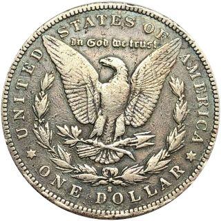 1893 - S Morgan Silver Dollar XTRA FINE XF? authentic stunner SERIES KEY DATE 3