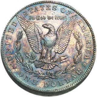 1889 - CC Morgan Silver Dollar SLIDER UNCIRCULATED authentic stunner Carson CITY 4