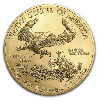 2019 1 oz Gold American Eagle BU 2