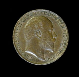 1904 Great Britain Half 1/2 Penny
