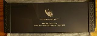 2011 S Silver American Eagle 25th Anniversary Silver Coin Set (Owner) 3