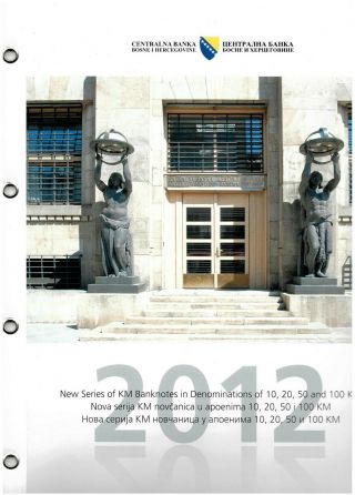 Bosnia And Herzegowina 2012,  Commemorative Set With Specimen Overprint