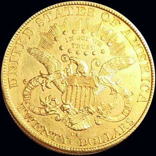 1879 - CC Liberty $20 Double Eagle Gold Nearly UNC Lustery ms bu Pretty CARSON CI 9