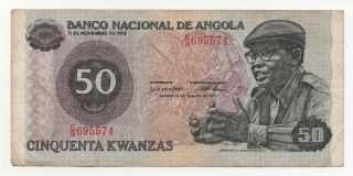 Angola 50 Kwanzas 1979 Pick 114 Look Scans