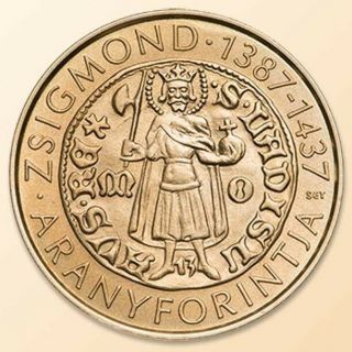 Hungary 2000 Forint 2016 Gold Florin Of King Sigismund Brass Bu