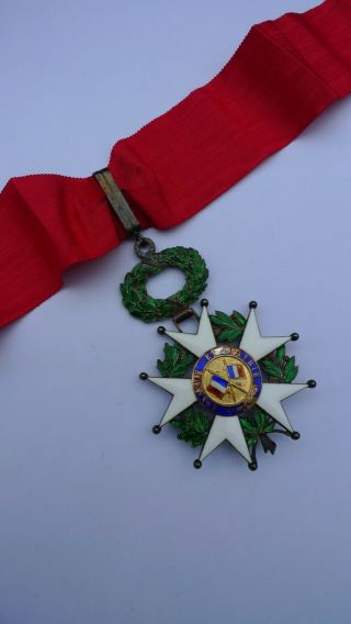 Commandeur Order Legion of Honour France d ' honneur silver Gold medal WWI WWII 4