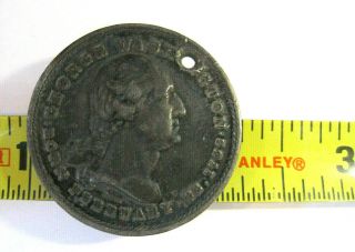 George Washington Born February 22,  1732 WAR OF 1861 Medal Token Coin 11