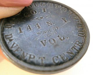 George Washington Born February 22,  1732 WAR OF 1861 Medal Token Coin 3