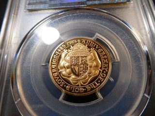 R189 Great Britain 1989 GOLD Sovereign S - SC3 PCGS PROOF - 69 DEEP CAMEO 3