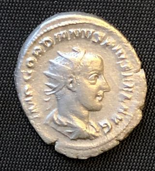 Roman Silver Coin Antoninianus Gordian Iii/felicitas Temporum 238 - 244 Xf,  Bonus