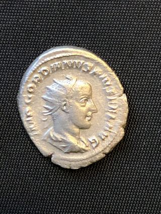 Roman Silver Coin antoninianus Gordian III/Felicitas Temporum 238 - 244 XF,  bonus 3