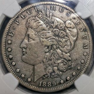 1889 Cc Morgan Silver Dollar Ngc Xf Details Obv Cleaned Key Date Carson City