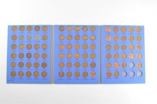 Complete 1941 - 58 Lincoln Wheat Cent Set - Includes 1943 Steel Cents 247