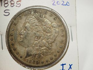 1885 S United States Morgan Silver Dollar,  2020