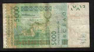 5000 Francs From West Africa 2003