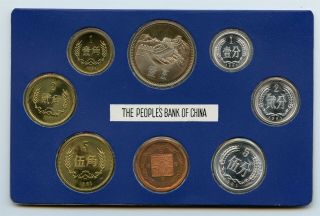 CHINA 1981 The People ' s Bank of China,  China Shanghai PROOF Coin Set 4