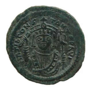 Tiberius Ii Constantine 578 - 582 Ae 40 Nummi Const.  579 - 80 17.  53g/38mm R - 119