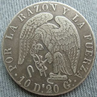 1848 Jm Chile 8 Reales