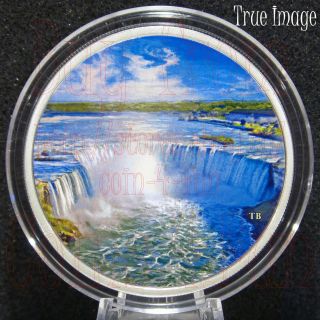 2018 Fireworks At The Falls - 2 OZ $30 Glow - In - The - Dark Pure Silver Coin Canada 2