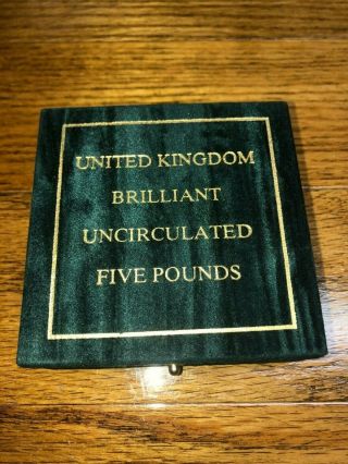 2000 Brilliant Uncirculated Gold £5 Piece 5