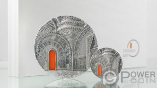 TIFFANY ART ORIENTALISM Castle Sammezzano 1 Kg Kilo Silver Coin 50$ Palau 2018 3
