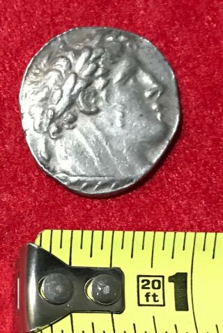 Silver Shekel Of Tyre.  Historical Biblical Coin