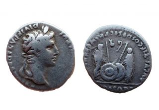 Augustus Silver Denarius.  Lyons,  2 Bc - Ca 13 Ad.  Caesar Avgvstvs